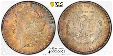 1888 $1 MS65