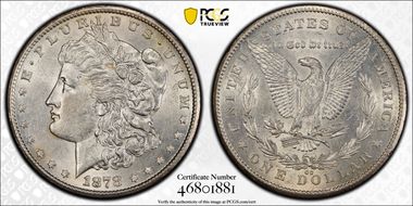 1878-CC $1 AU55