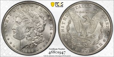 1888-S $1 MS62