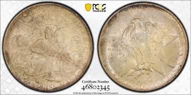 1934 50C Texas MS64