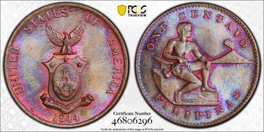 1944-S 1C KM-179 MS65BN