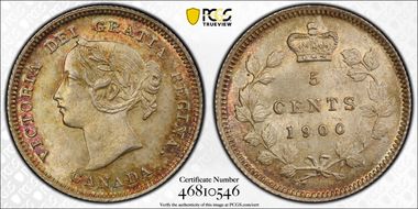 1900 5C Sm Date Narrow 0 MS67