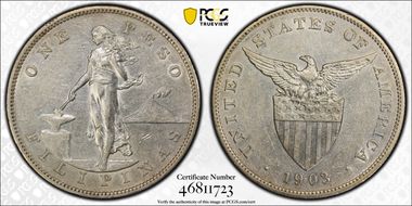1903 Peso AU50