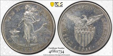 1911-S Peso N1