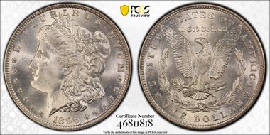 1896 $1 MS67