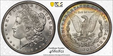 1896 $1 MS67