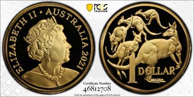 2021 $1 PR69DCAM