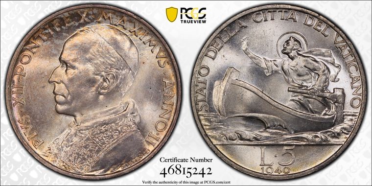 Cert 46815242 - Coin Image