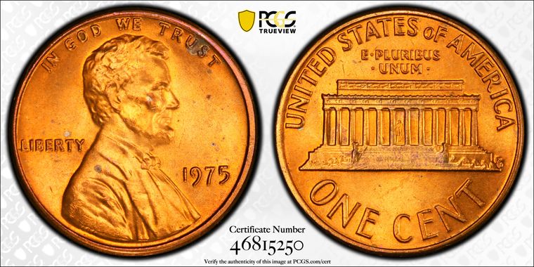 Cert 46815250 - Coin Image