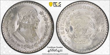 1962-Mo Peso KM-459 MS67