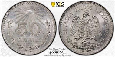 1935-M 50C KM-448 Ag MS65