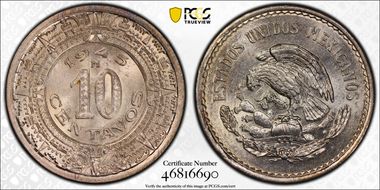 1945-M 10C MS66