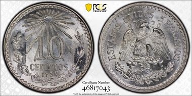 1930-M 10C MS66