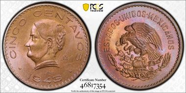 1943-Mo 5C KM-424 MS66BN