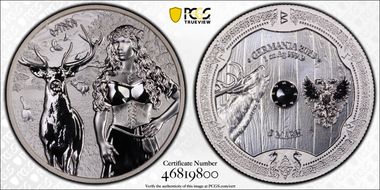 2023 "5 Mk" Ostara - Valkyrie 1oz Ag Fantasy Issue MS70