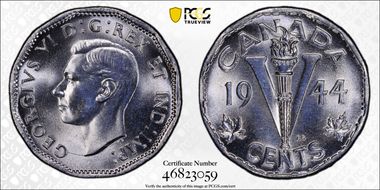 1944 5C Steel MS64