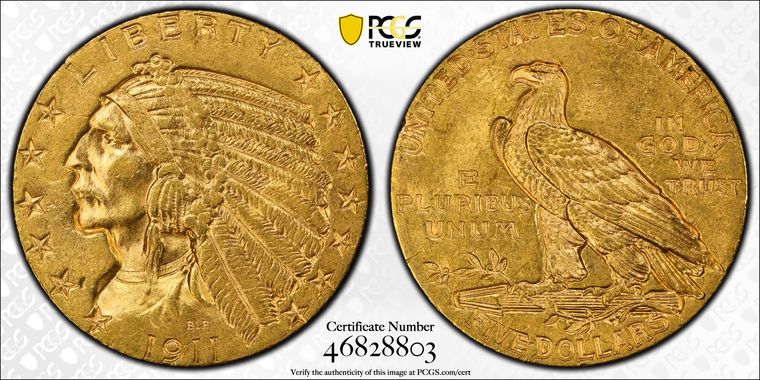 Cert 46828803 - Coin Image