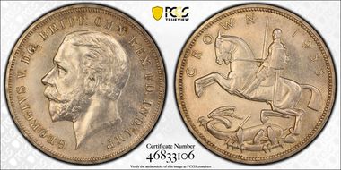 1935 Crown S-4048 .500 Silver MS63