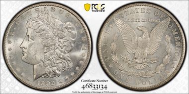 1902-O $1 MS63