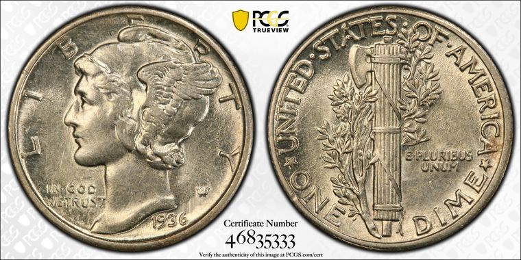 Cert 46835333 - Coin Image