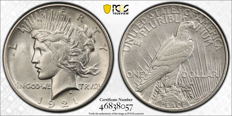 Cert 46838057 - Coin Image