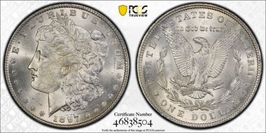 1897 $1 MS63