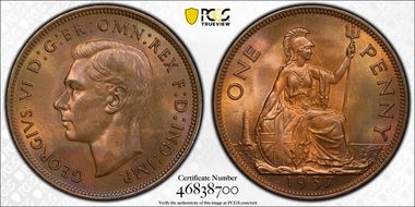 1937 1D S-4114 MS64RB