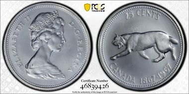 1967 25C 0.800 Ag PL66