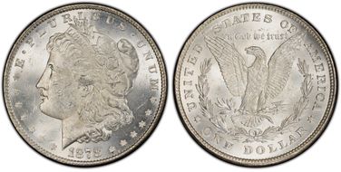 1878 8TF $1 VAM 12 Notched Stars MS62