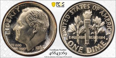 1965 10C SMS SP67CAM