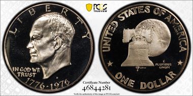 1976-S $1 Clad Type 1 PR67CAM