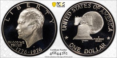 1976-S $1 Clad Type 2 PR67DCAM