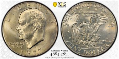 1977-D $1 MS65
