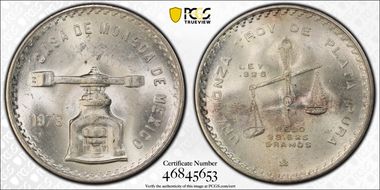 1978-Mo Onza KM-M49b.2 Type 2 MS64