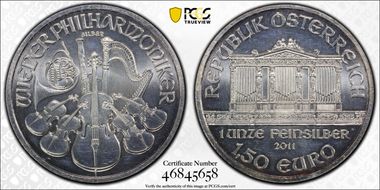 2011 € 1.50 Vienna Philharmonic N1