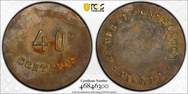 No Date Tk 40C Central Constancia Tienda 32mm N1