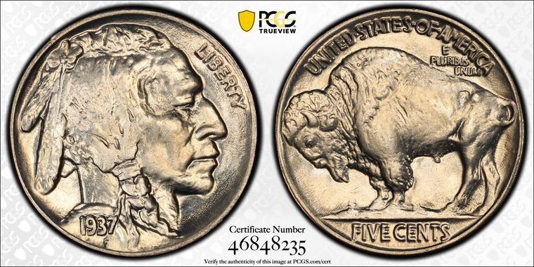 Cert 46848235 - Coin Image