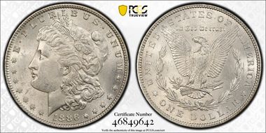 1886 $1 MS63