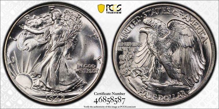 Cert 46858587 - Coin Image