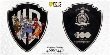 2023 $5 Looney Tunes/Wizard of Oz WB 100 Years Colorized PR69DCAM