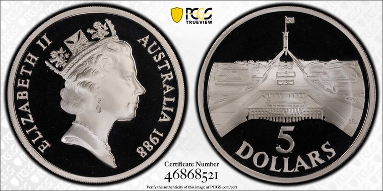 Cert 46868521 - Coin Image