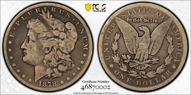 1878 7TF $1 Reverse of 1878 G6