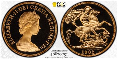1982 £2 S-SD1 St. George PR69DCAM