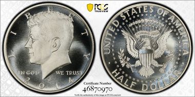 2014-S 50C Enhanced - Silver 50th Anniversary Set MS70PL