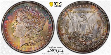 1881 $1 MS62
