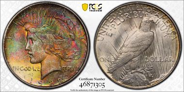 1922 $1 MS64