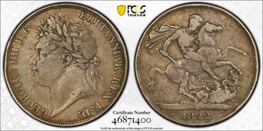 1822 Crown S-3805 Tertio VF25