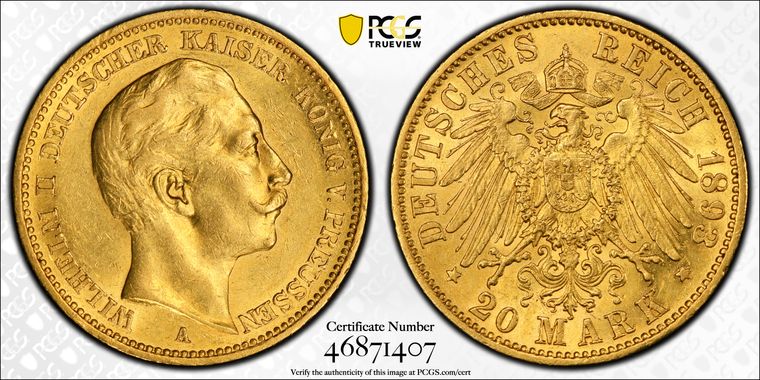 Cert 46871407 - Coin Image