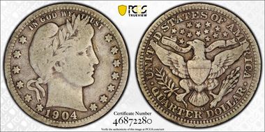 1904-O 25C VG10