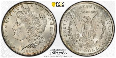 1884-CC $1 MS64